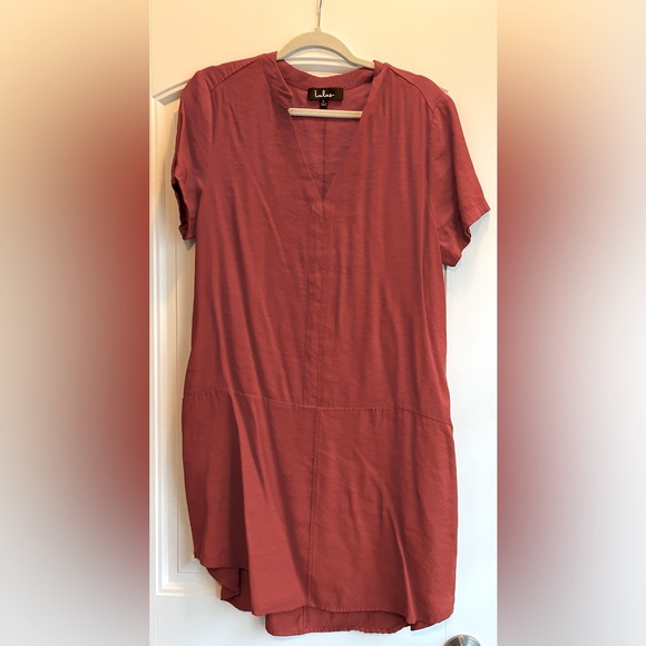 Lulus Burnt Orange Dress - Picture 1 of 3